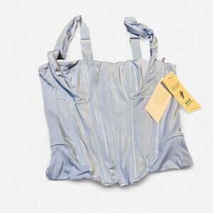We are HAH blue Corset
